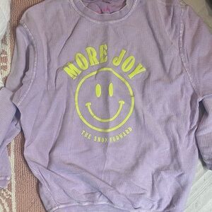 More joy pullover